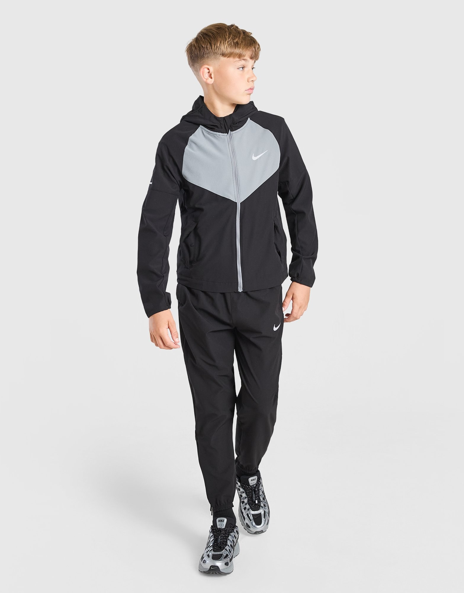 Nike Miler Colourblock Jacke Kinder