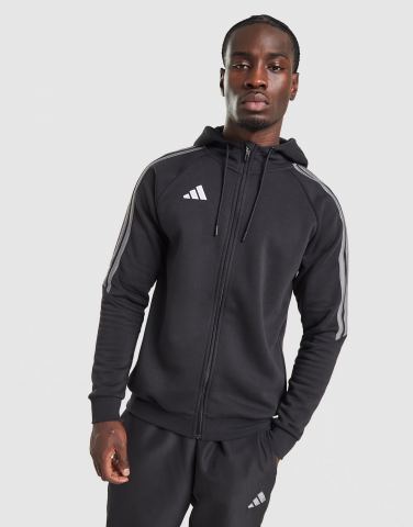 adidas Tiro Essentials 3-Streifen Full-Zip Hoodie