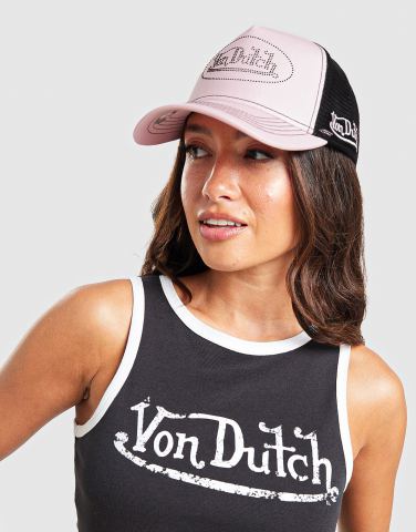 Von Dutch Embroidered Trucker Cap