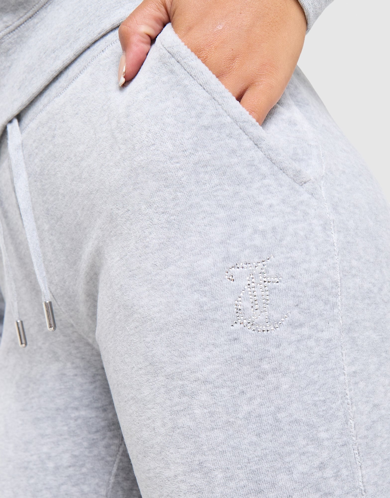 JUICY COUTURE Diamante JC Logo Jogginghose
