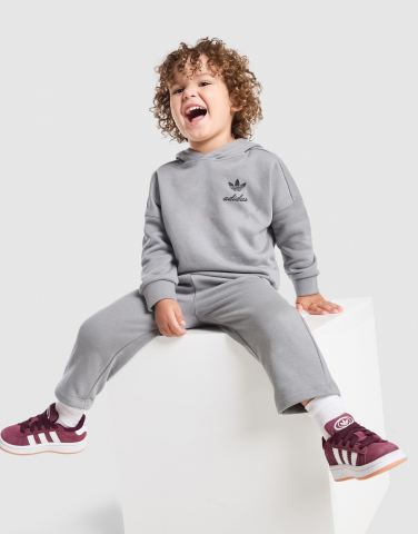 adidas Originals Script Overhead Wide Leg Trainingsanzug Babys