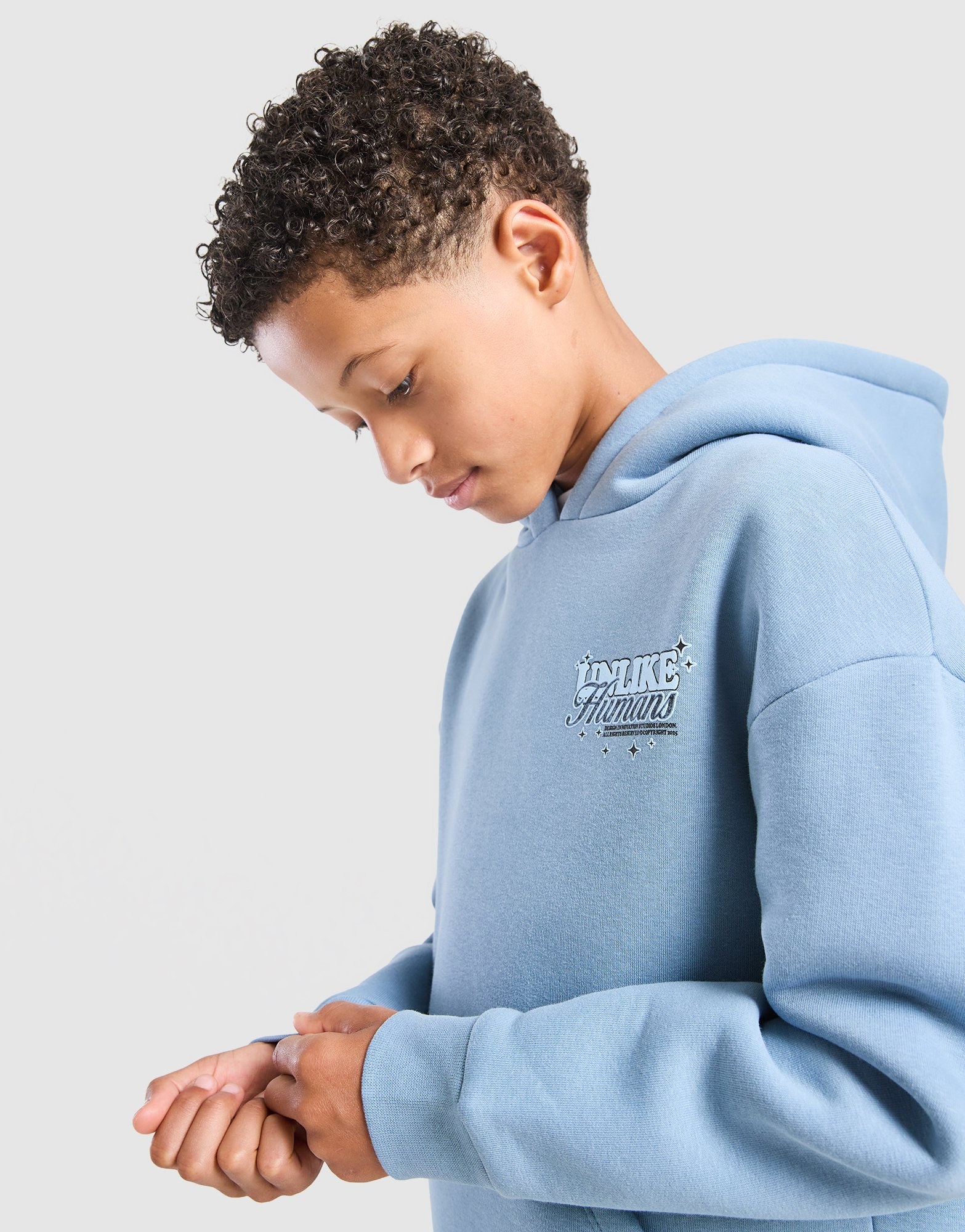 Unlike Humans Service Hoodie Kinder