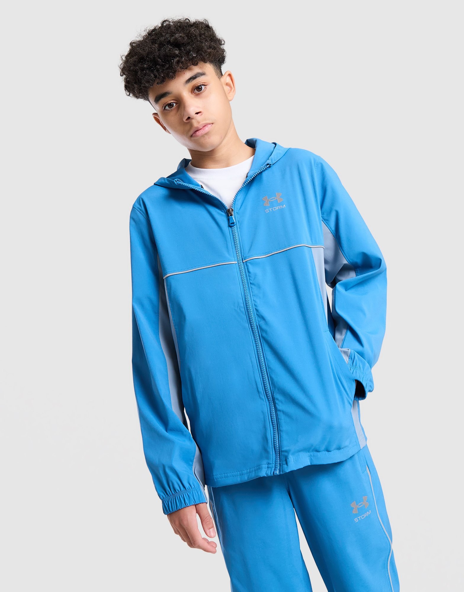 Under Armour Storm Hybrid Full-Zip Woven Jacke Kinder