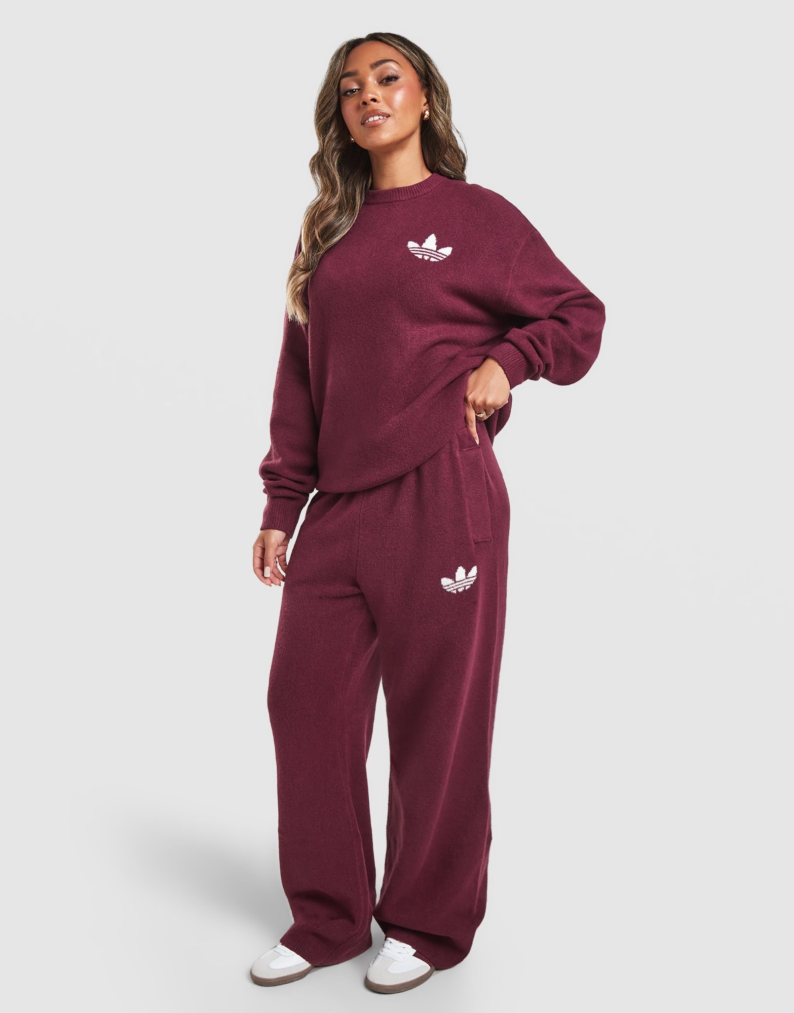 adidas Originals Trefoil Knit Crew Sweatshirt