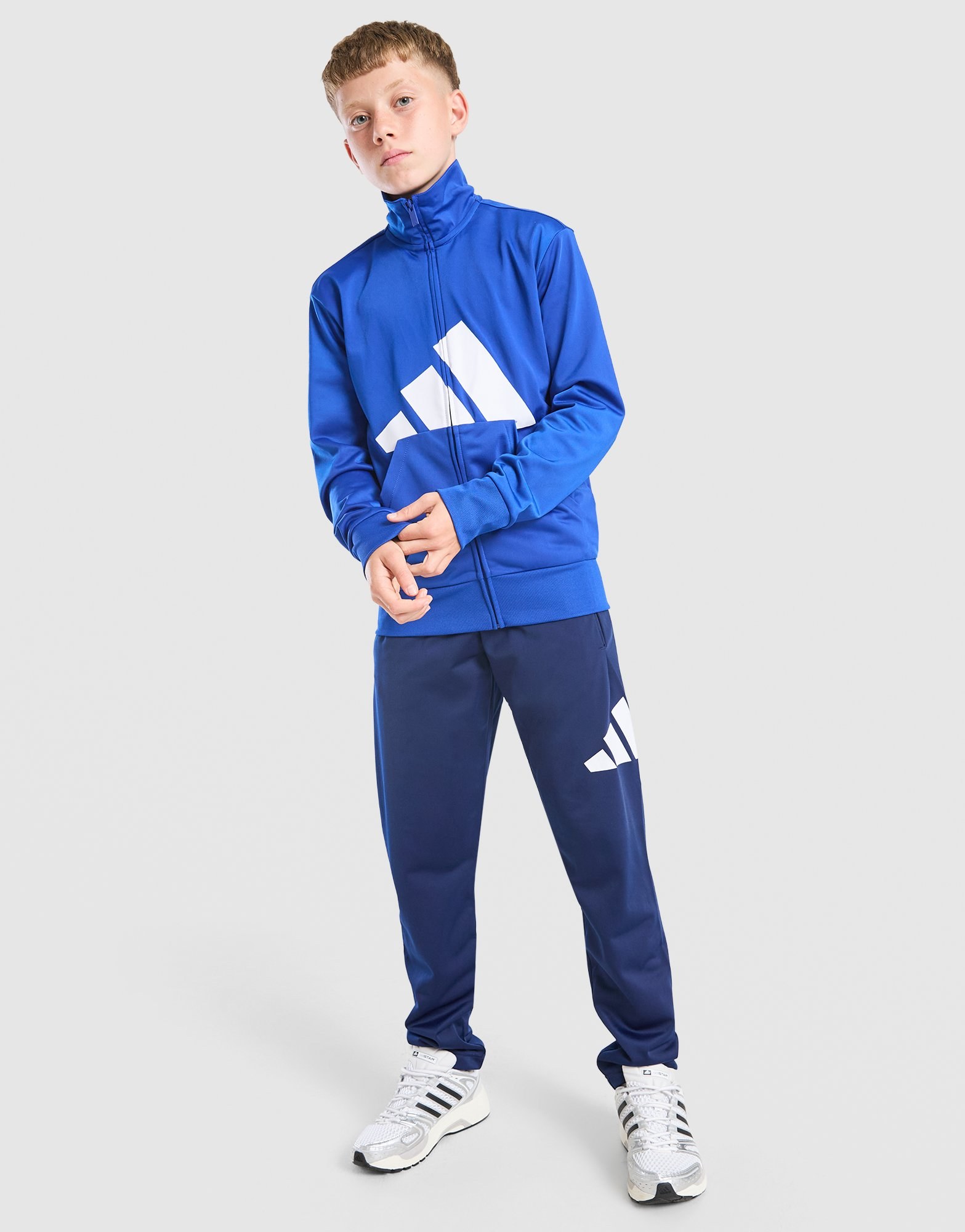 adidas Tricot Large Logo Trainingsanzug Kinder