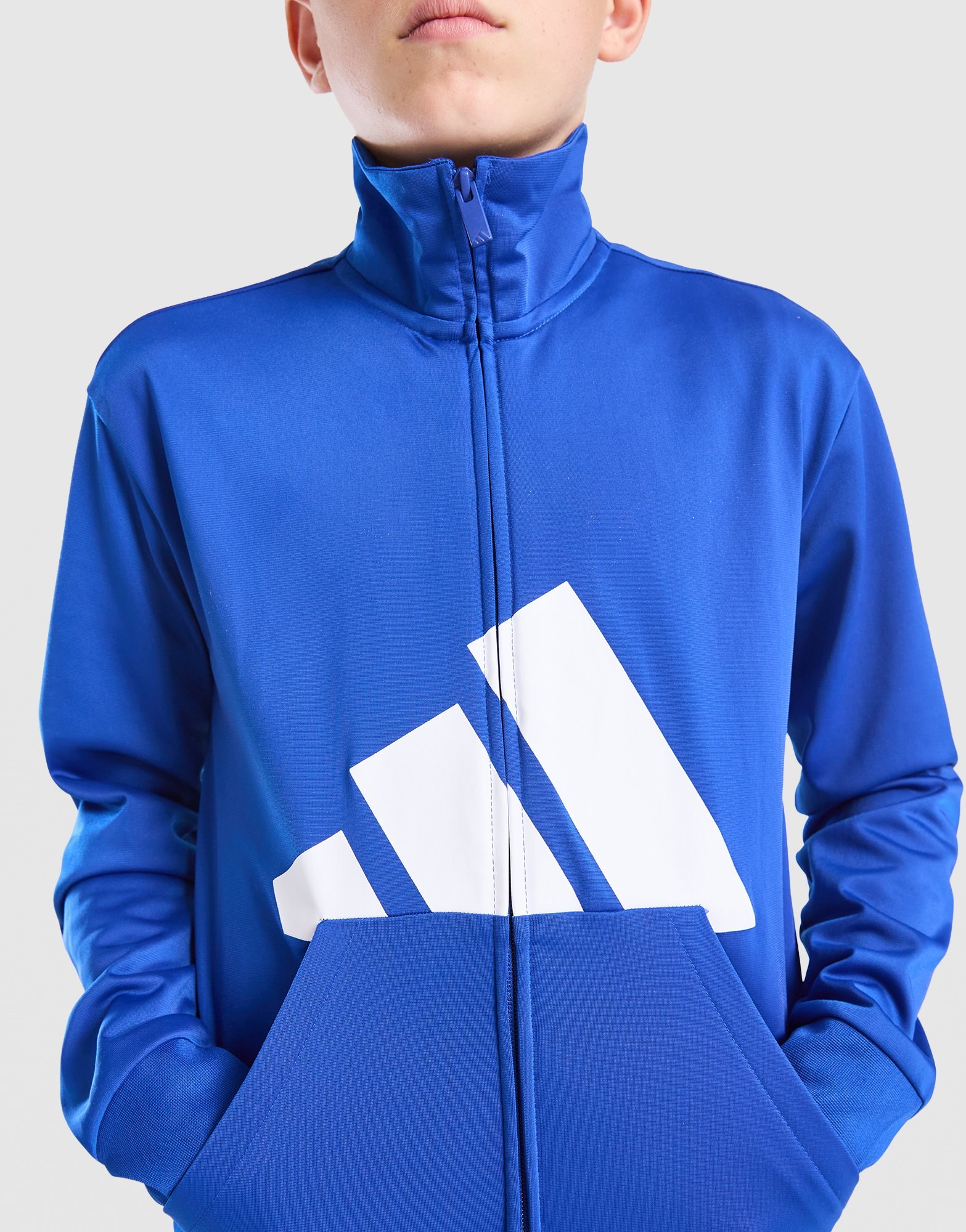 adidas Tricot Large Logo Trainingsanzug Kinder