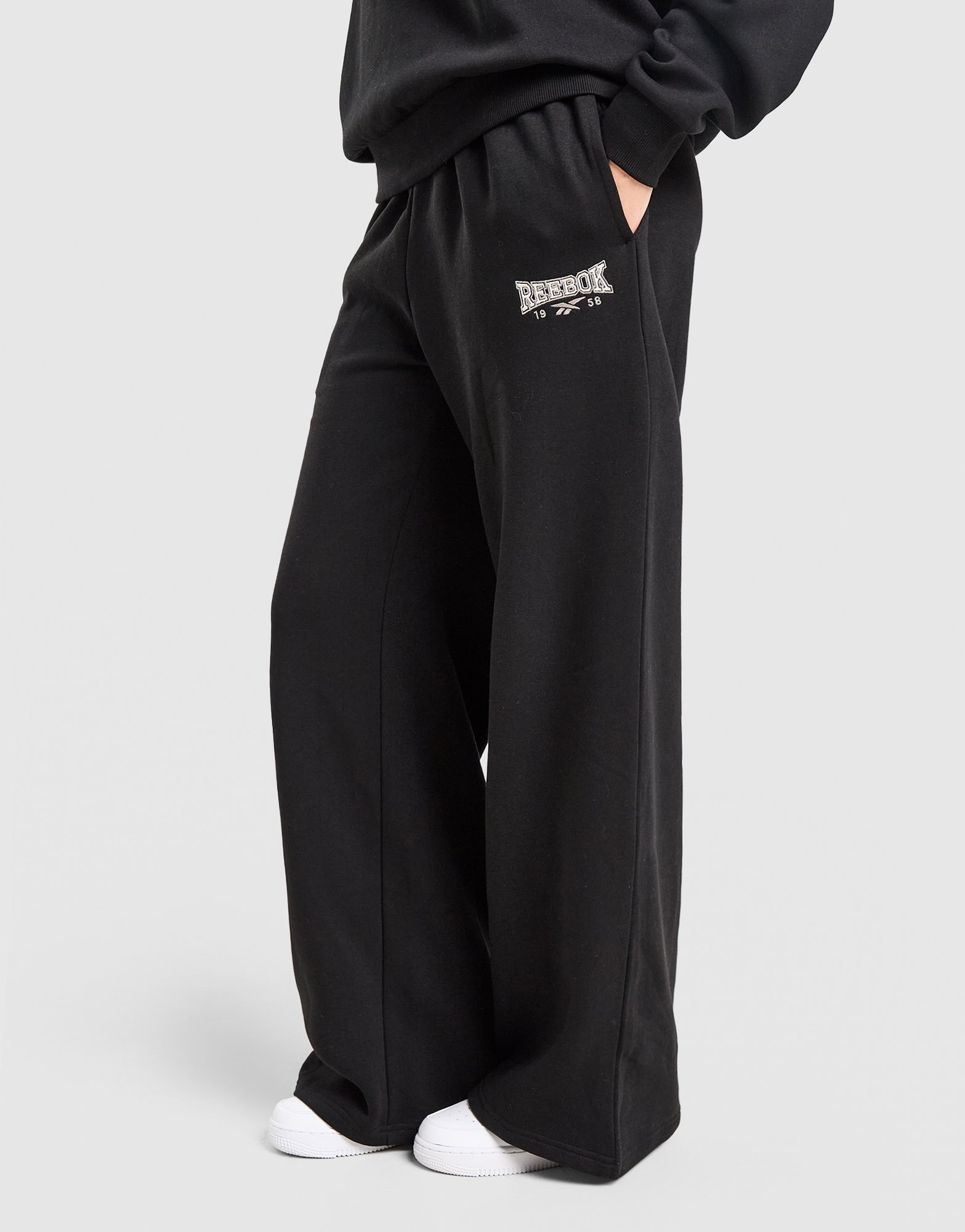 Reebok College Wide Leg Jogginghose