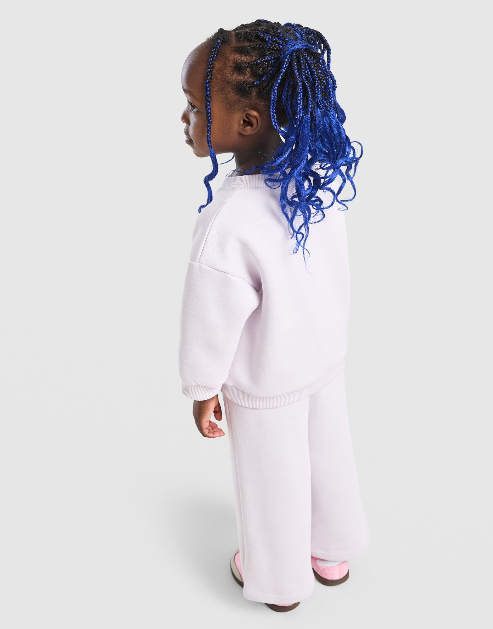 Pink Soda Sport Girls' Heart Stitch Crew Set Babys