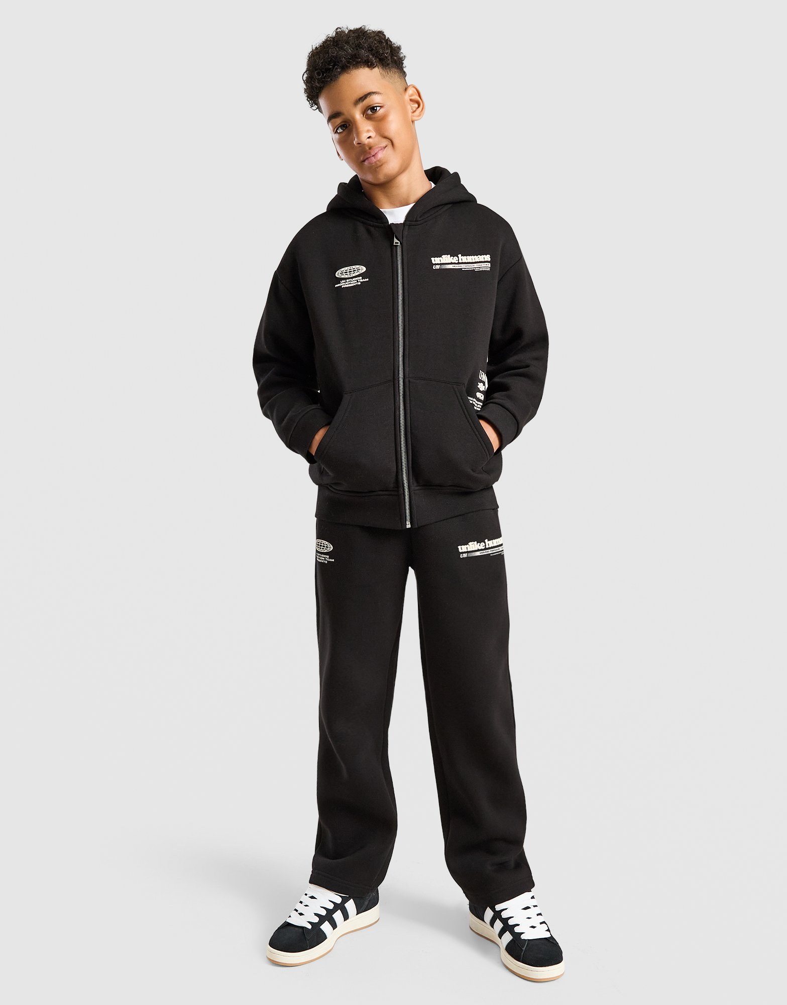 Unlike Humans Highgrade Full-Zip Hoodie Kinder