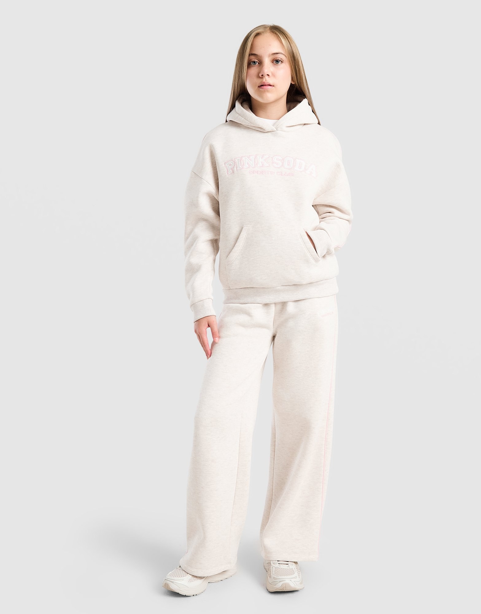 Pink Soda Sport Girls' Swirl Wide Leg Jogginghose Kinder