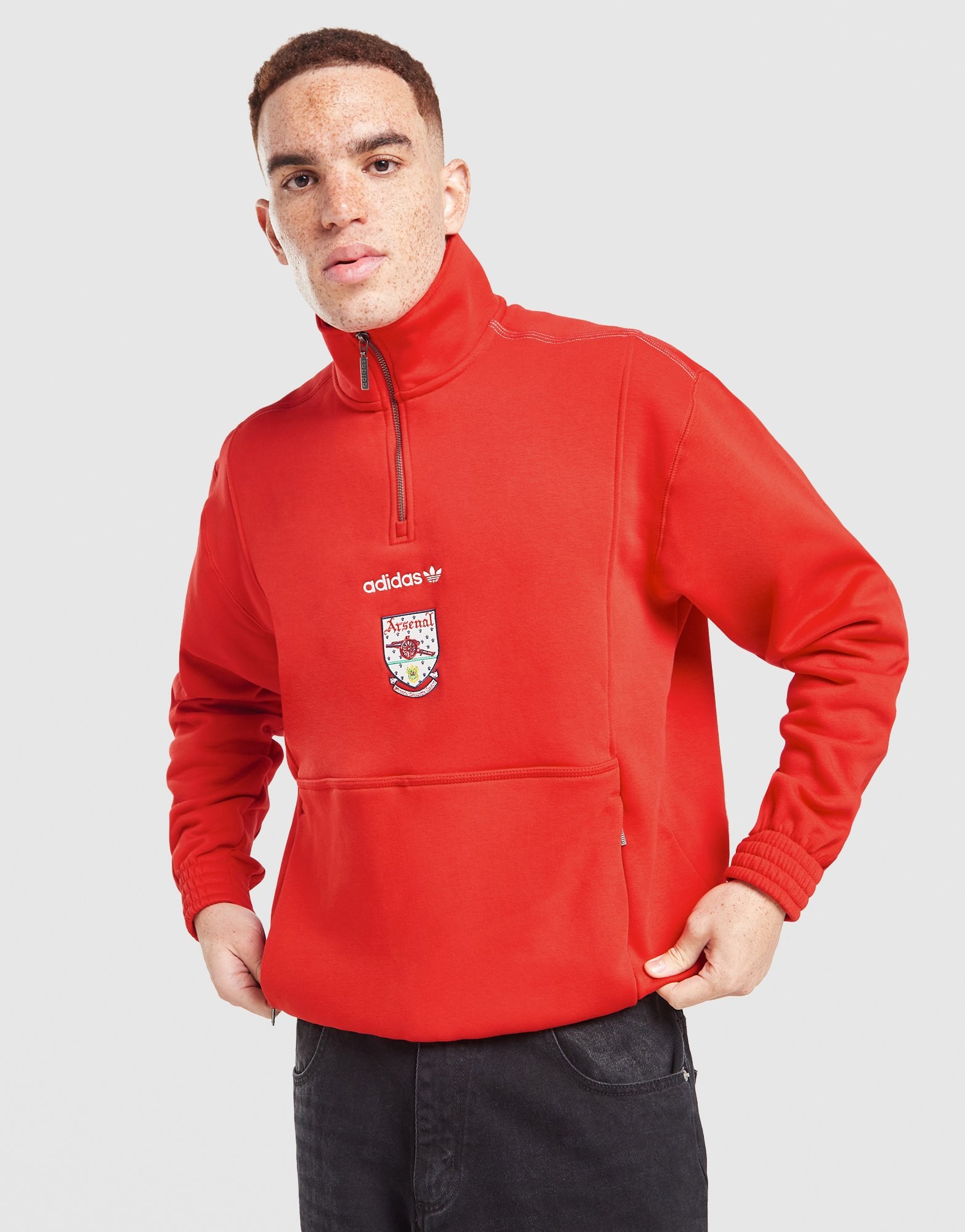 adidas Originals Arsenal FC EQT 1/2 Zip Sweatshirt