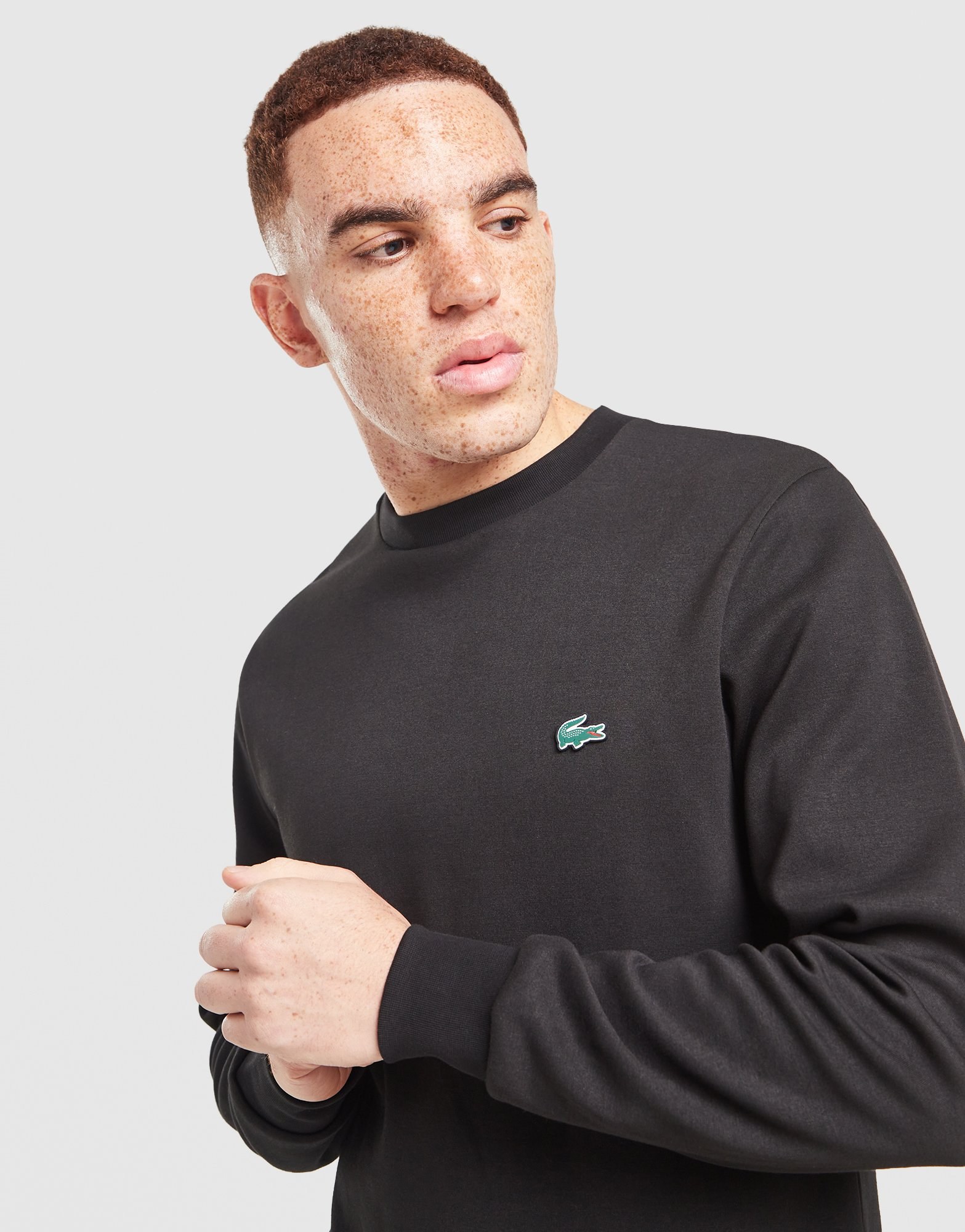 Lacoste Double Knit Crew Sweatshirt