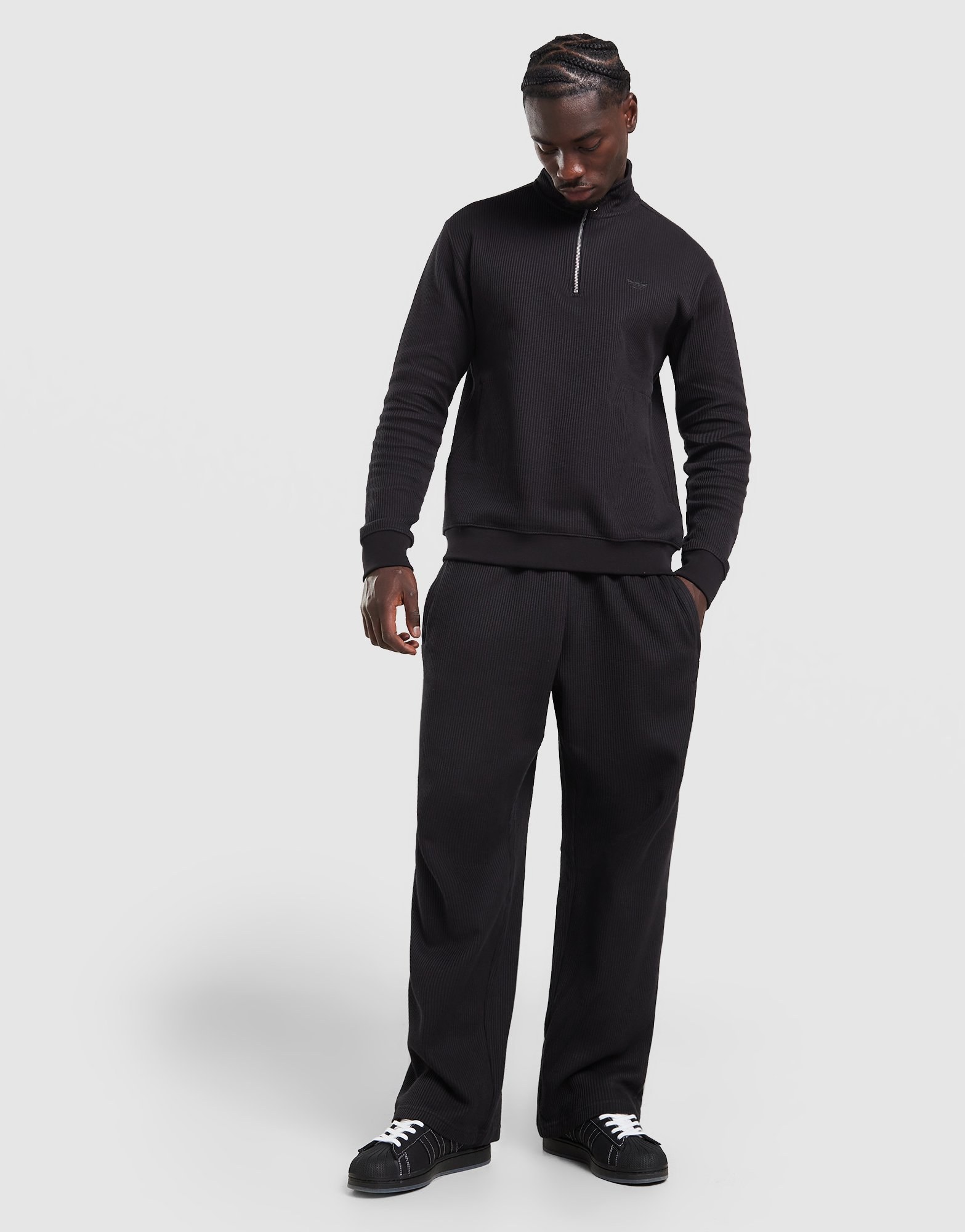 adidas Originals Waffle 1/4-Zip Sweatshirt
