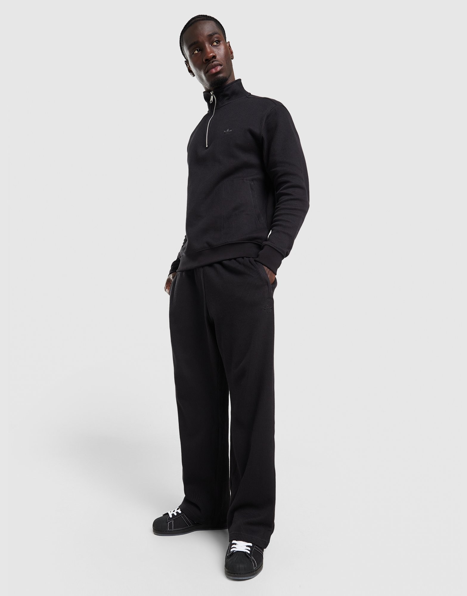 adidas Originals Waffle 1/4-Zip Sweatshirt