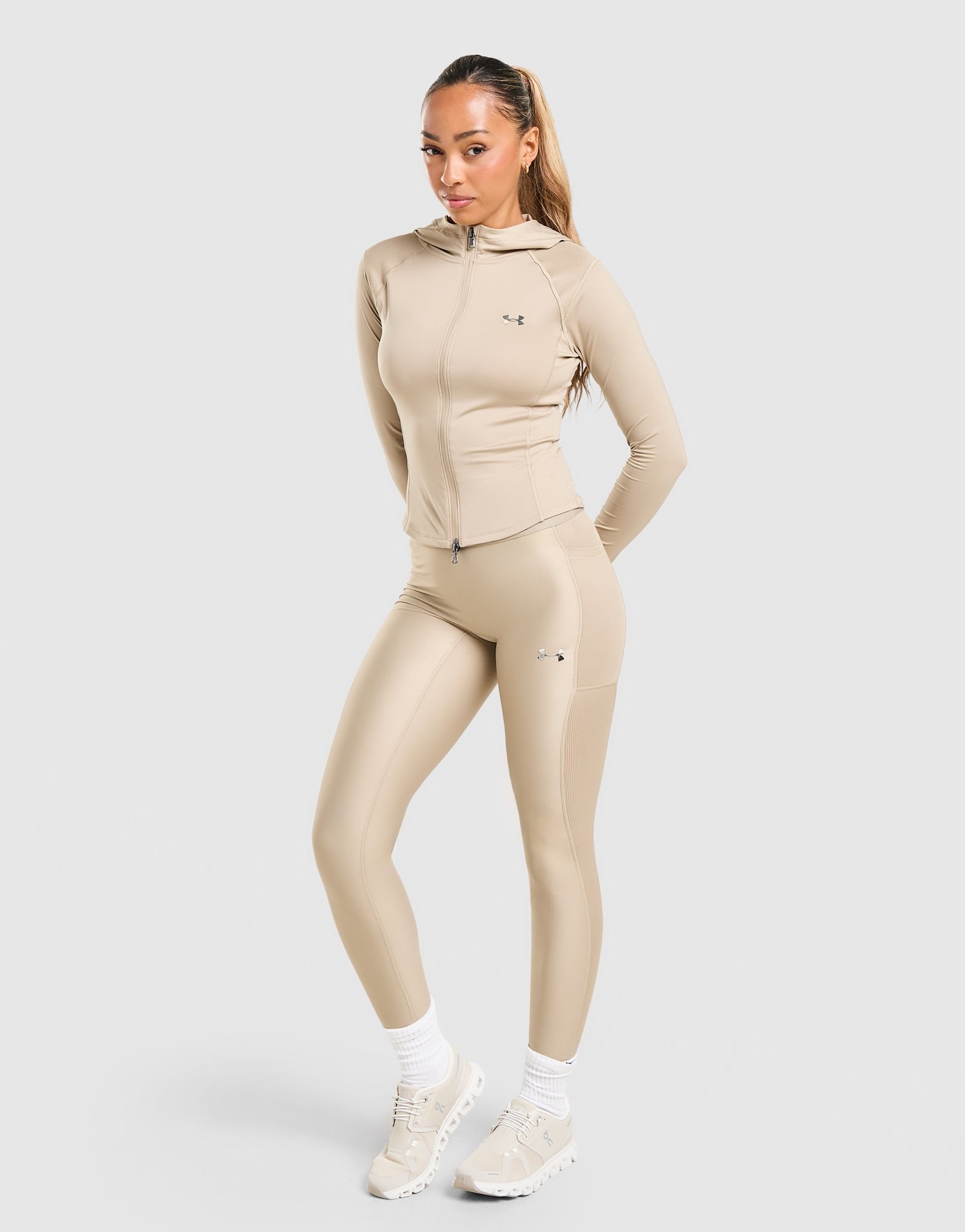 Under Armour Ribbed Full-Zip Hoodie