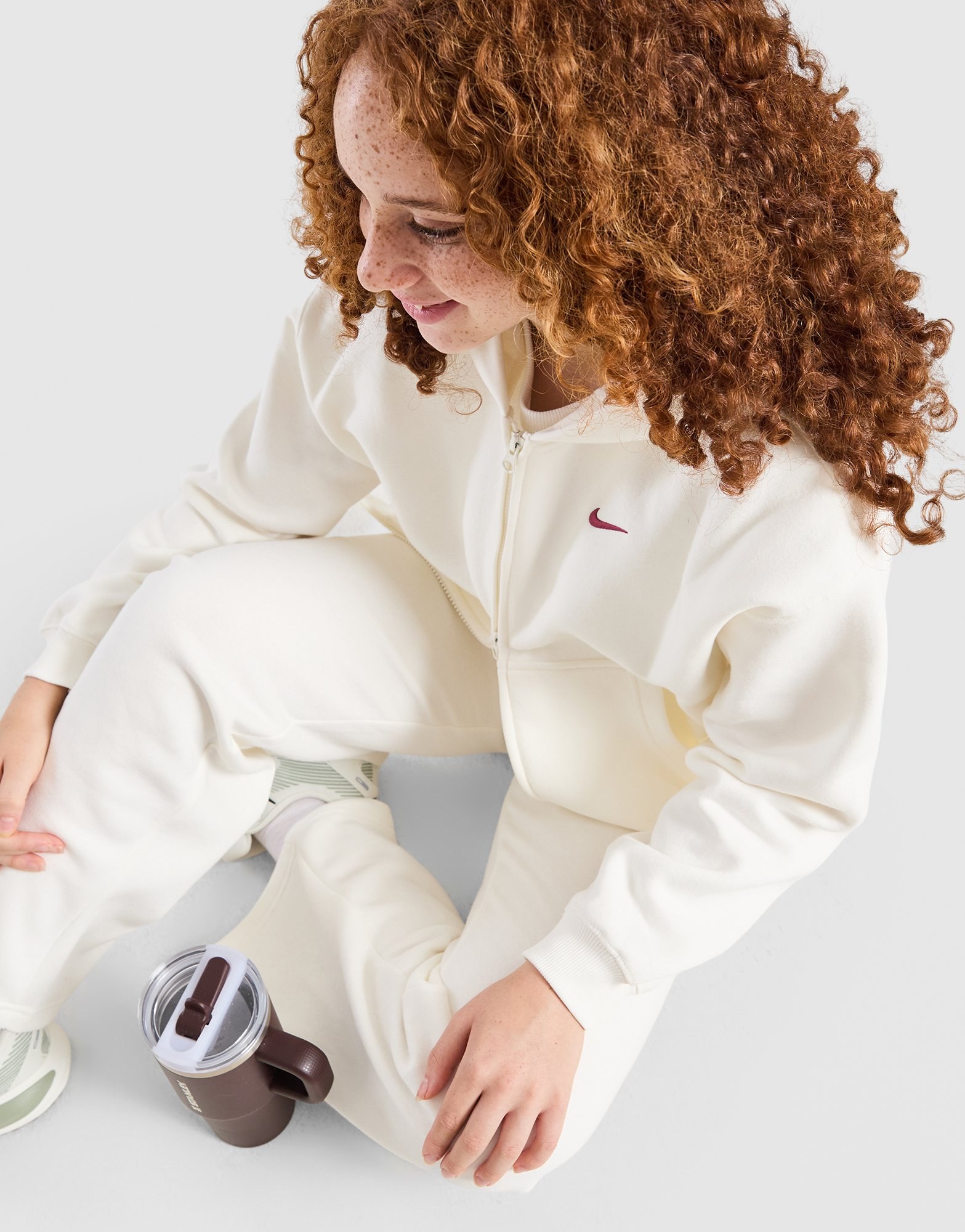 Nike Girls' Studio Fleece Full-Zip Hoodie Kinder