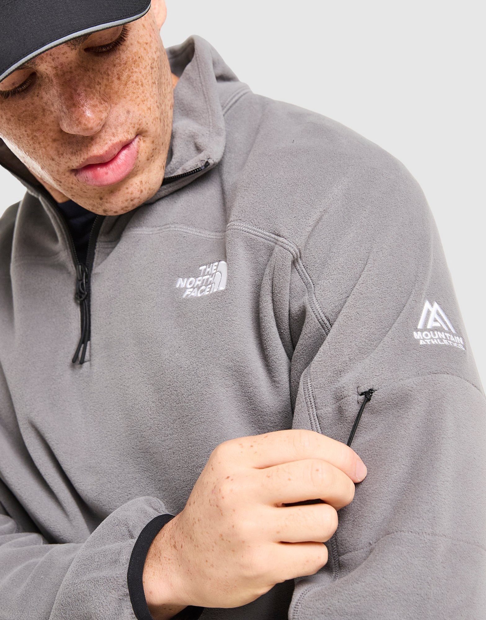 The North Face Mountain Athletics 1/4-Zip Glacier Fleece Oberteil