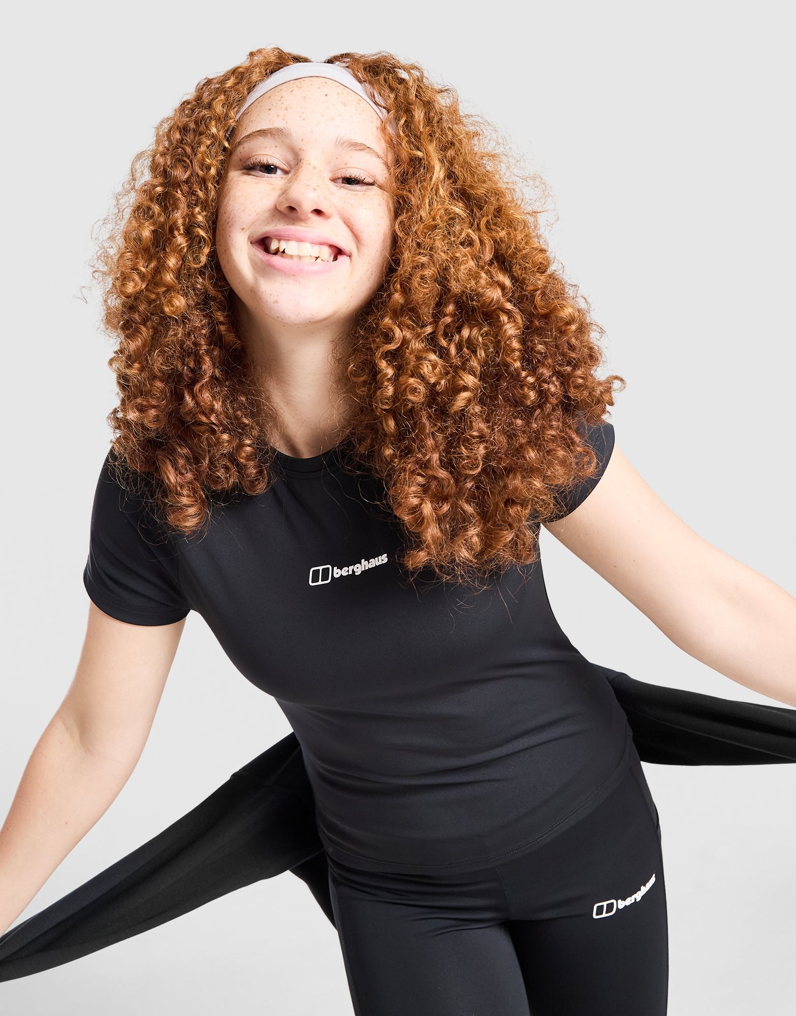 Berghaus Girls' Aptitude T-Shirt Kinder