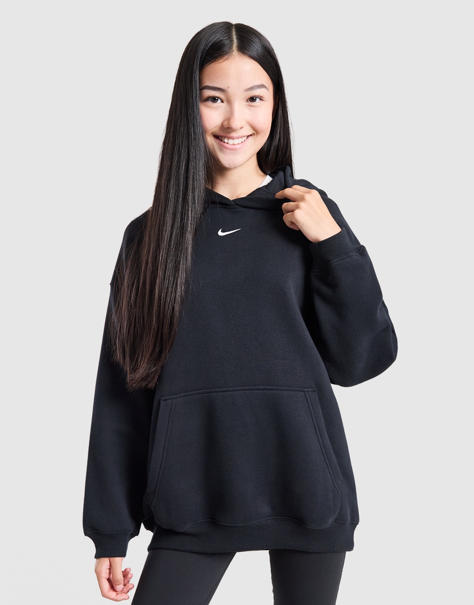 Nike Girls' Studio Fleece Overhead Hoodie Junior