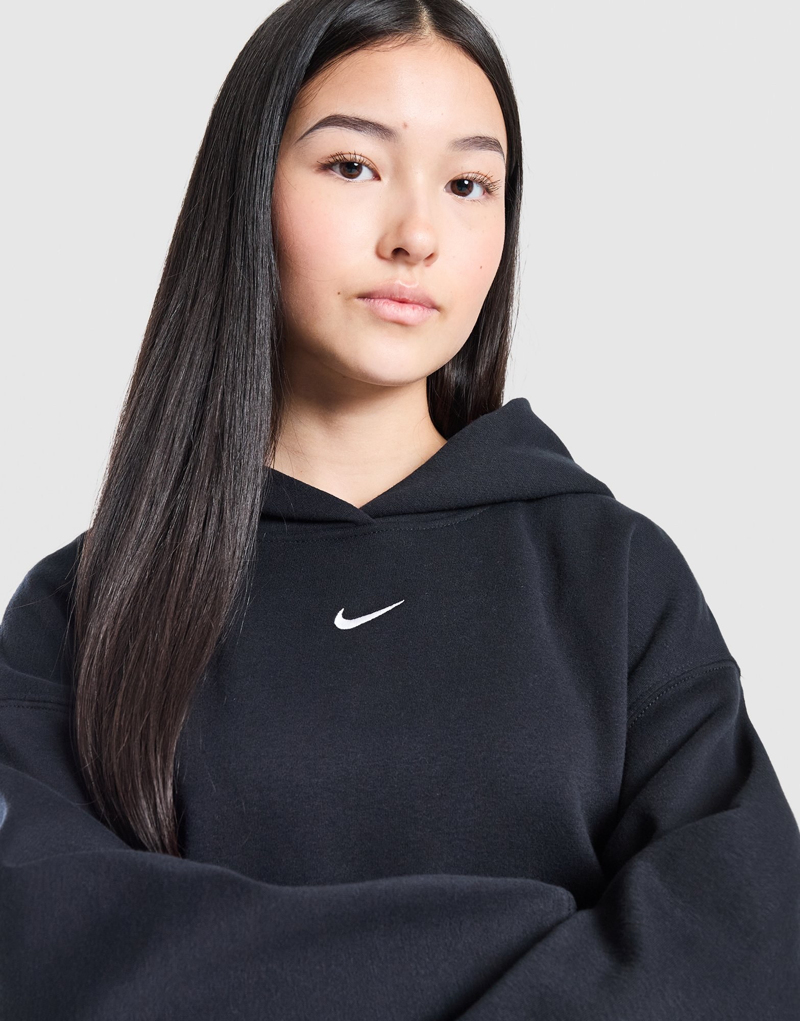 Nike Girls' Studio Fleece Overhead Hoodie Junior