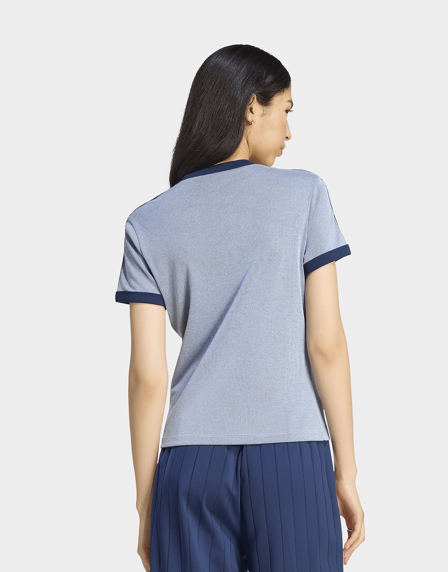 adidas Heather 3-streifen Cali T-shirt