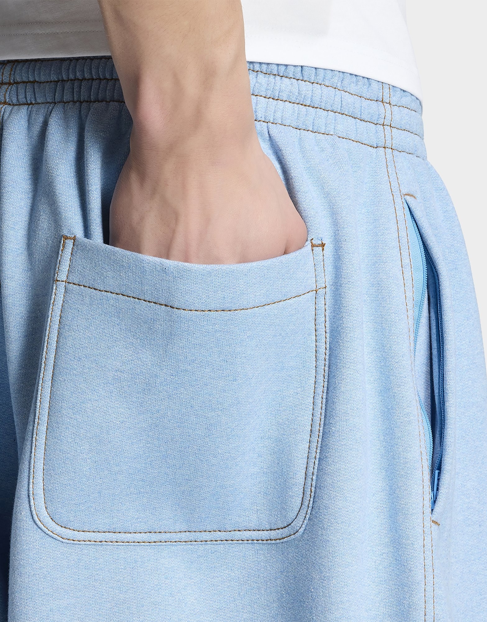 adidas Trefoil Essentials Baggy-hose, Meliert, Beinabschlüsse Ohne Saum