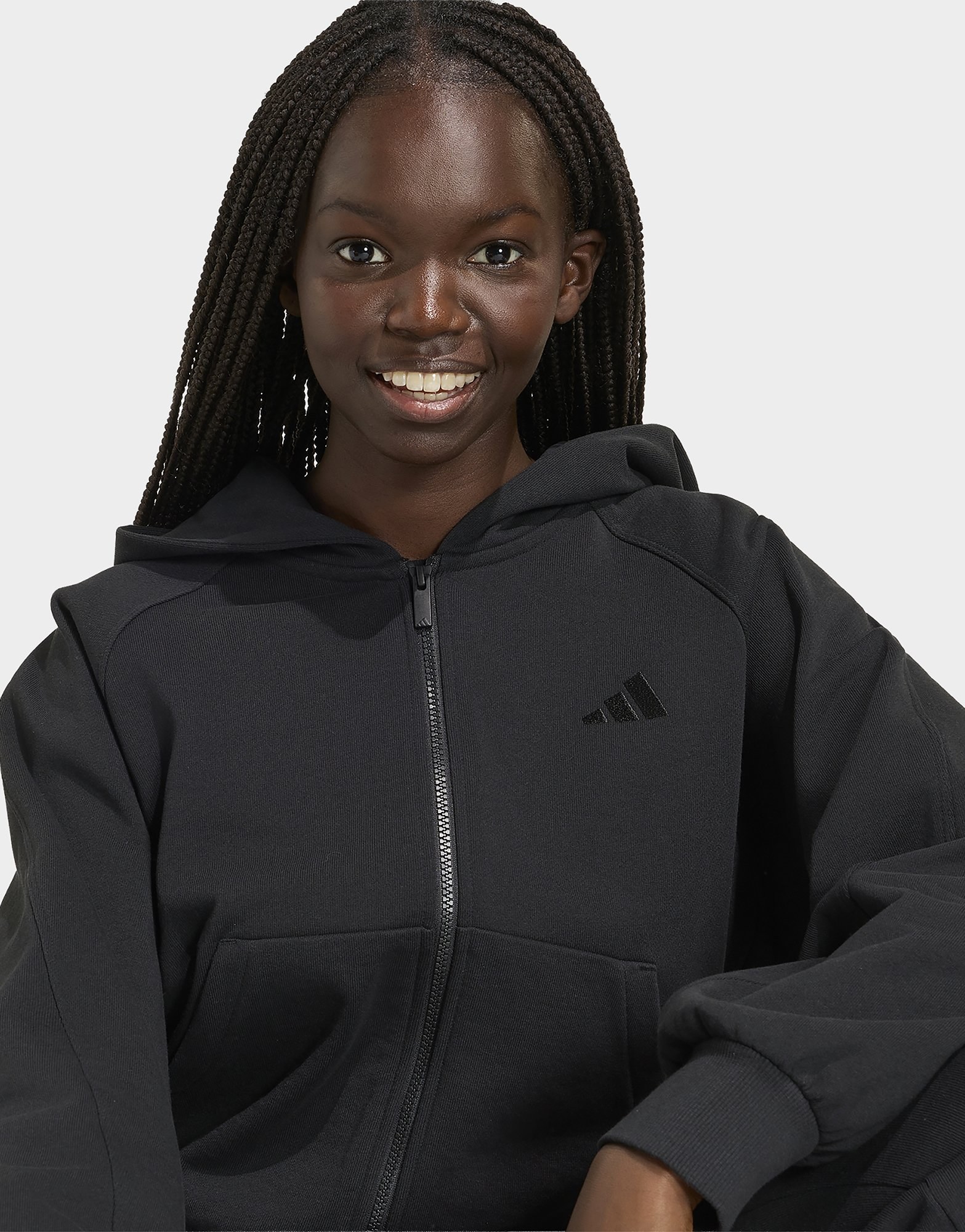 adidas Kit Kapuzenjacke, Kleines Logo
