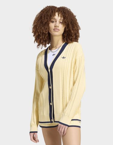 adidas Zopfmuster-strickjacke