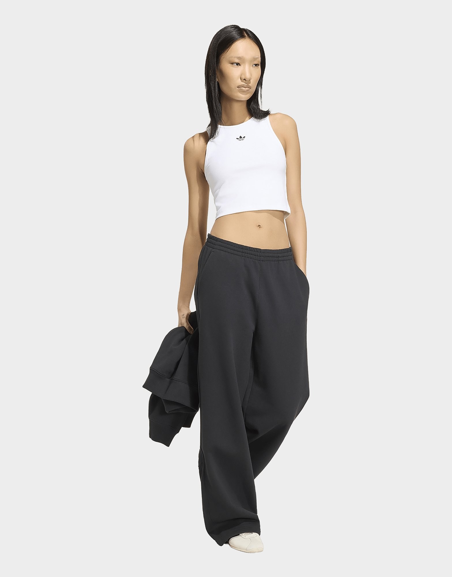 adidas Essentials Fleece-hose, Weites Bein