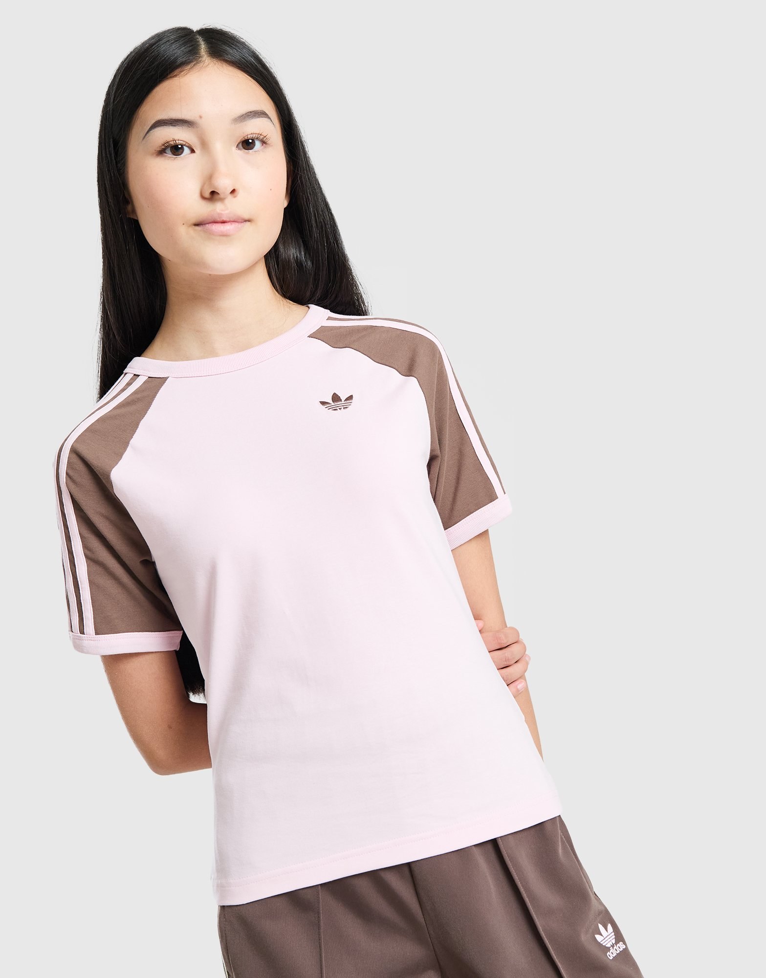 adidas Originals Girls' Fitted T-Shirt Junior