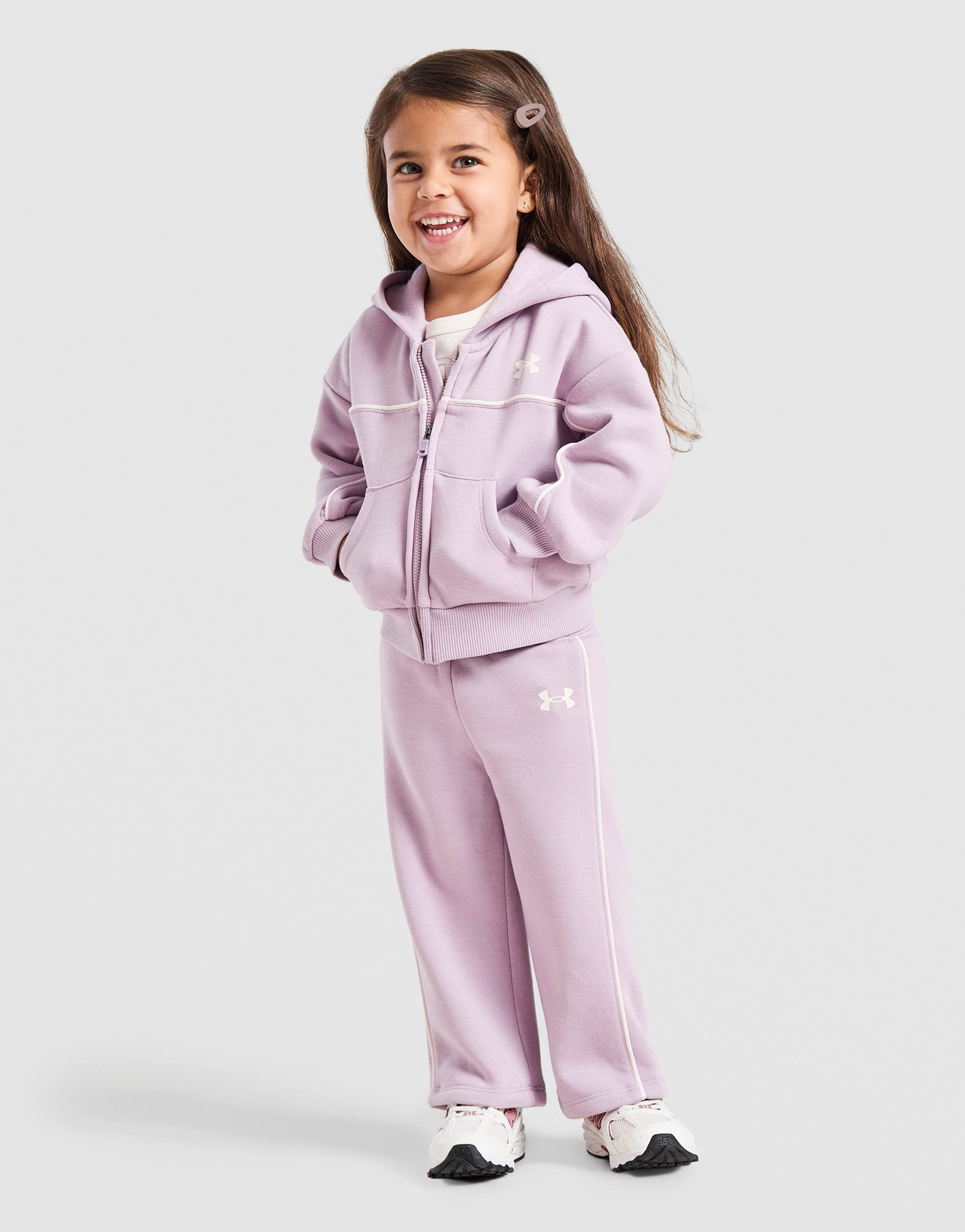 Under Armour Girls' 3-Piece Fleece Graphic Set Infant