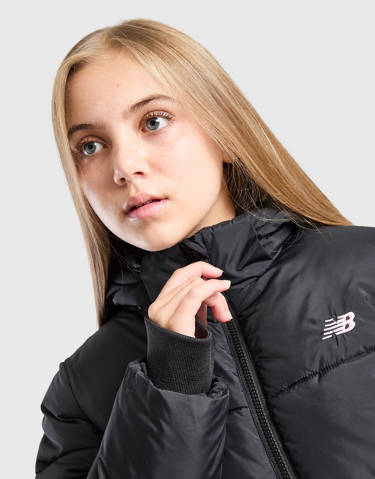 New Balance Girls' Padded Jacket Junior
