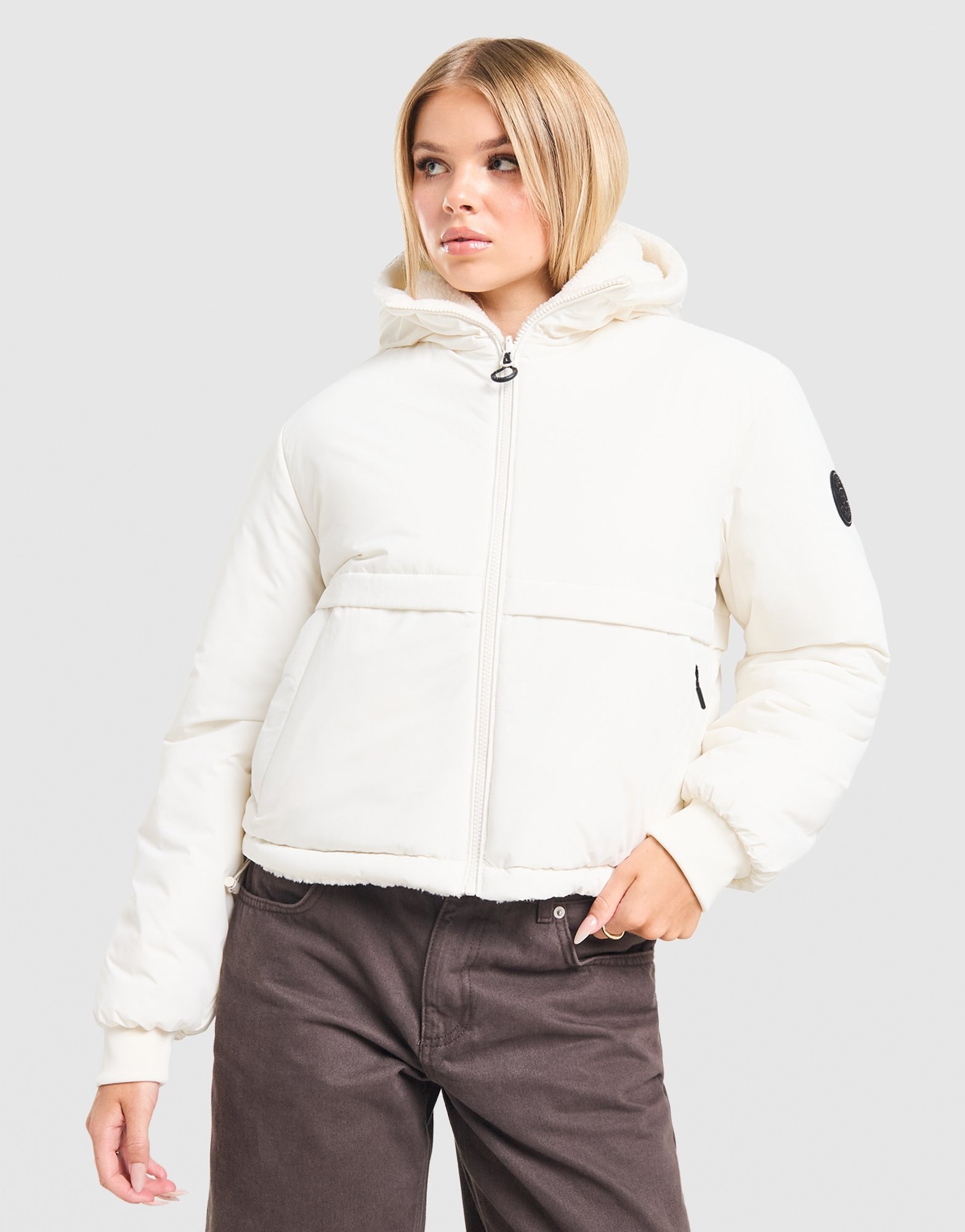 Zavetti Canada Sellata Borg Reversible Jacket