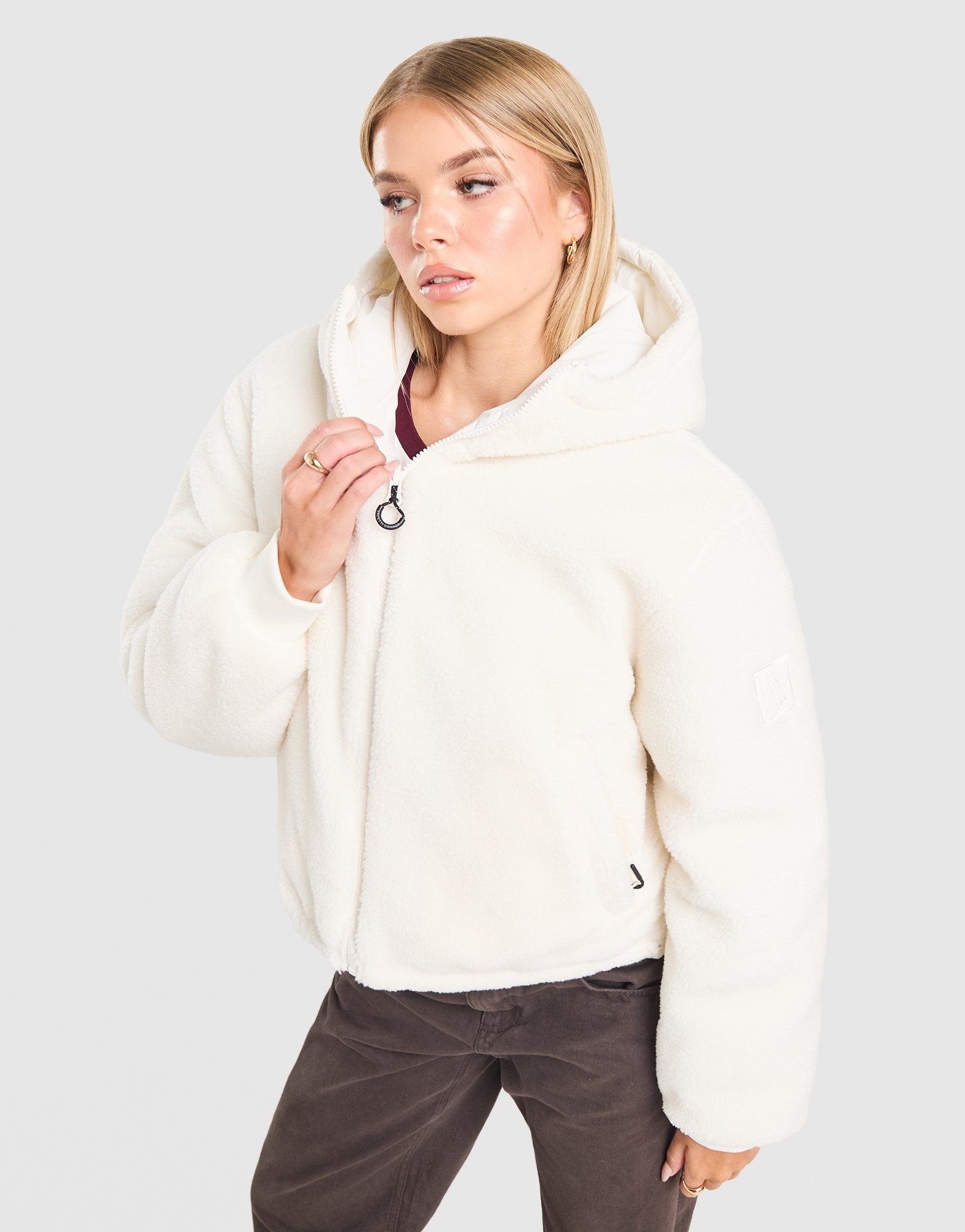 Zavetti Canada Sellata Borg Reversible Jacket
