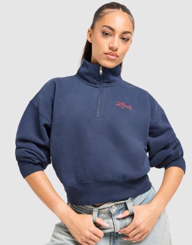 LEVI'S Swirl 1/4 Zip Sweatshirt