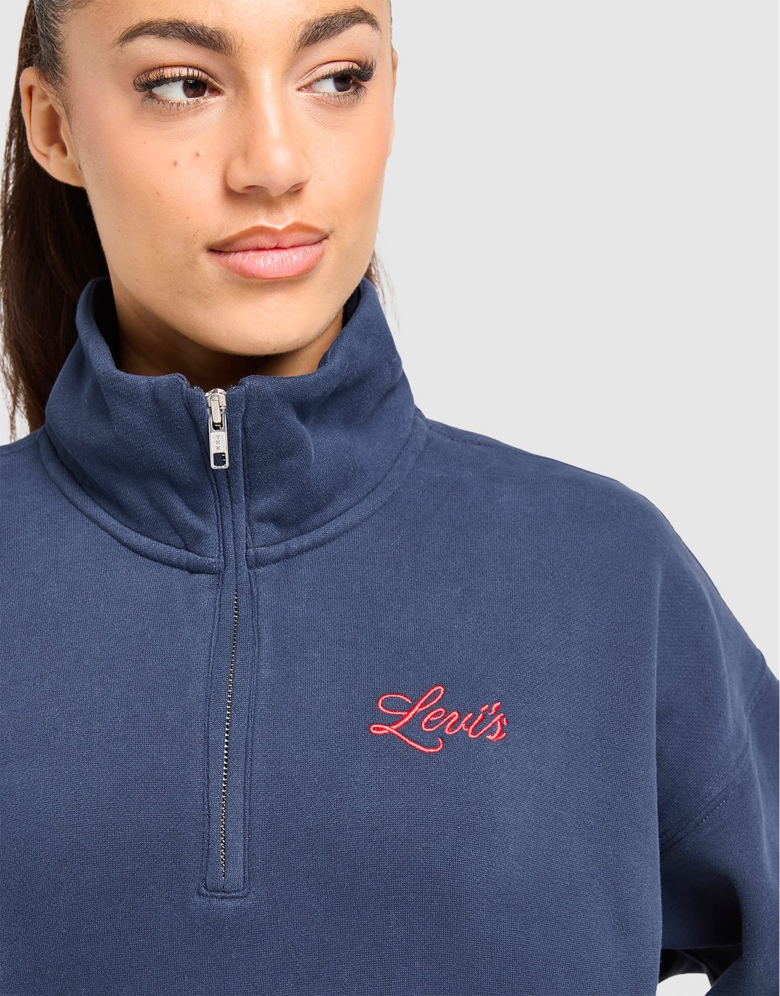 LEVI'S Swirl 1/4 Zip Sweatshirt