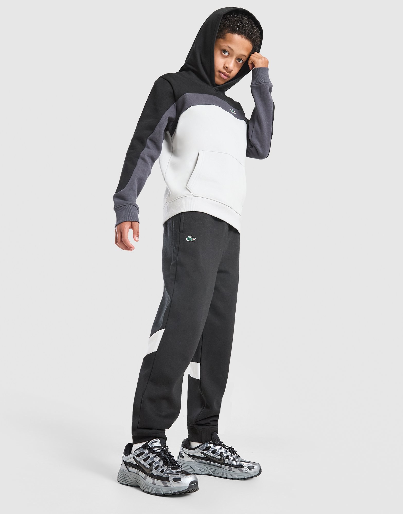Lacoste Colour Block Fleece-Jogginghose Kinder