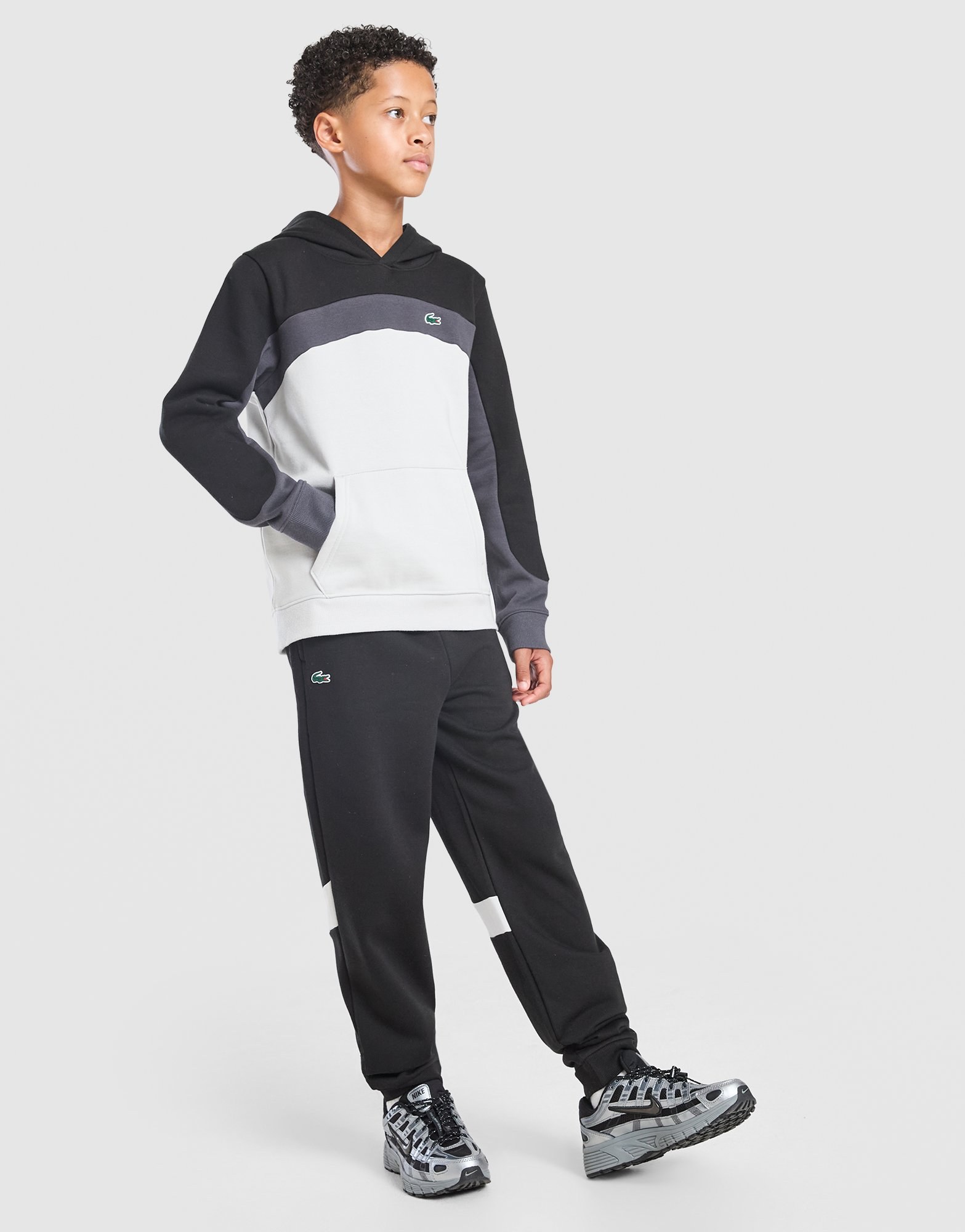 Lacoste Colour Block Fleece-Jogginghose Kinder