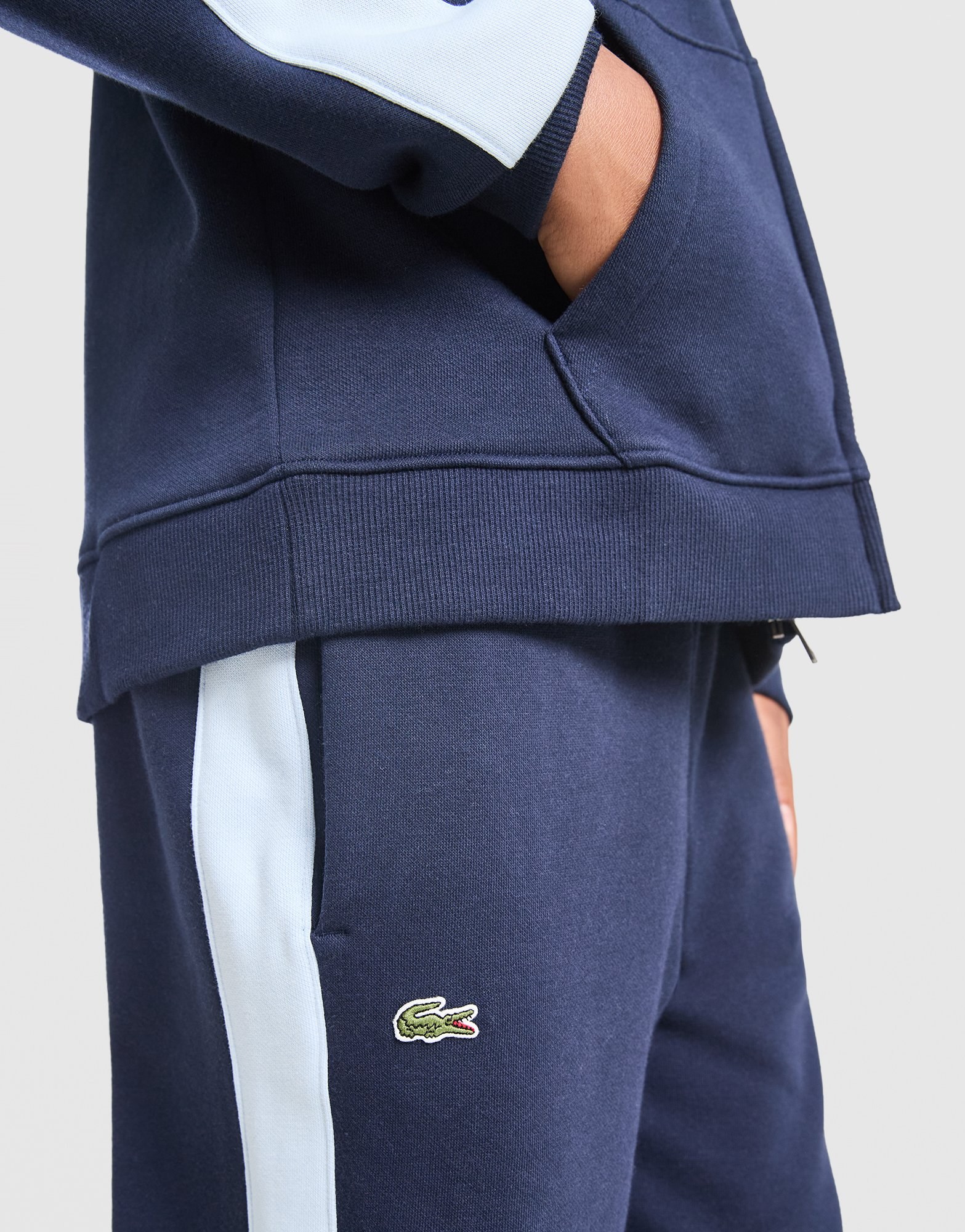Lacoste Colour Block Fleece-Jogginghose Kinder