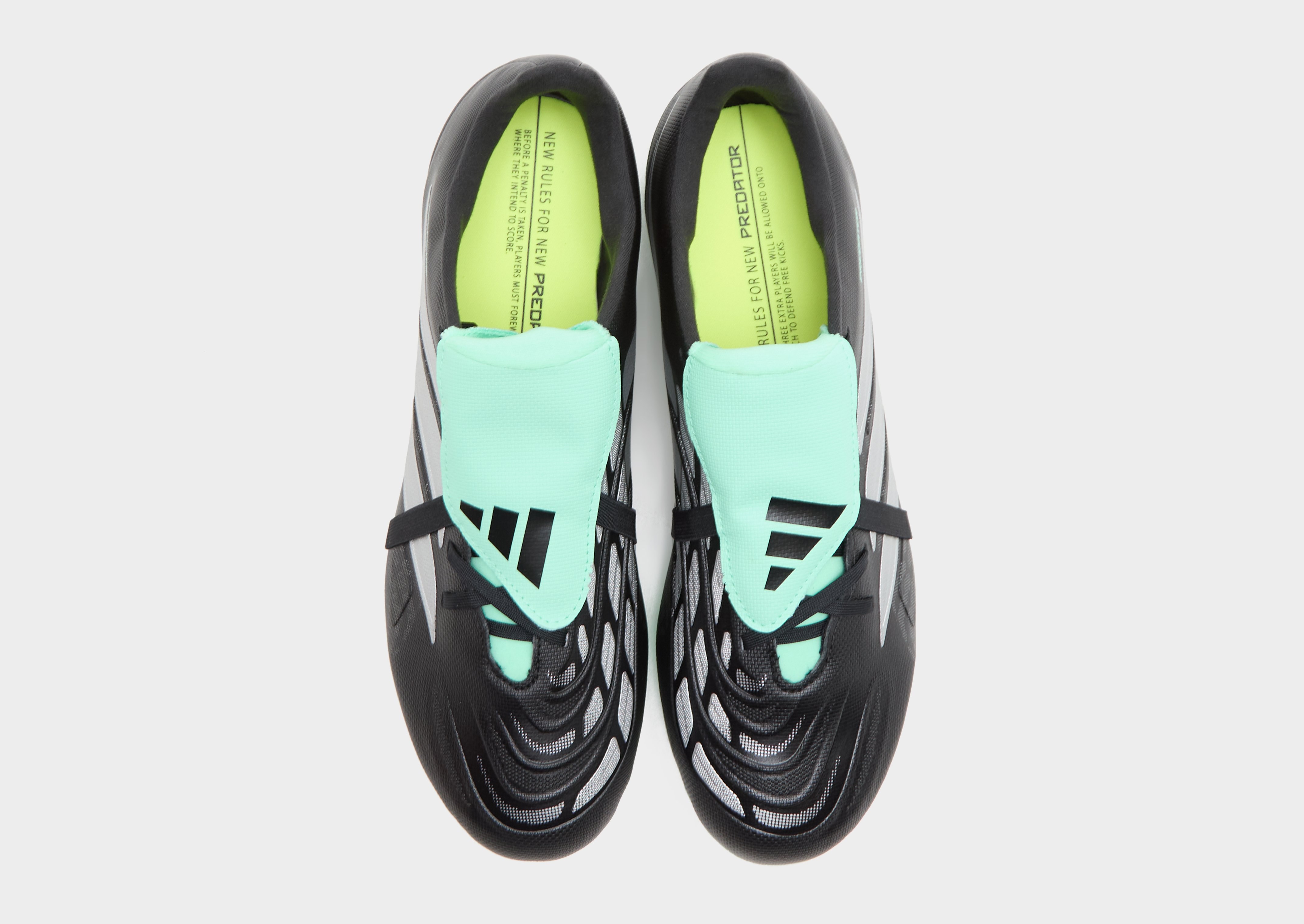 adidas Predator Club Fußballschuh, Umschlagbare Zunge, Feste Böden/gemischte Böden
