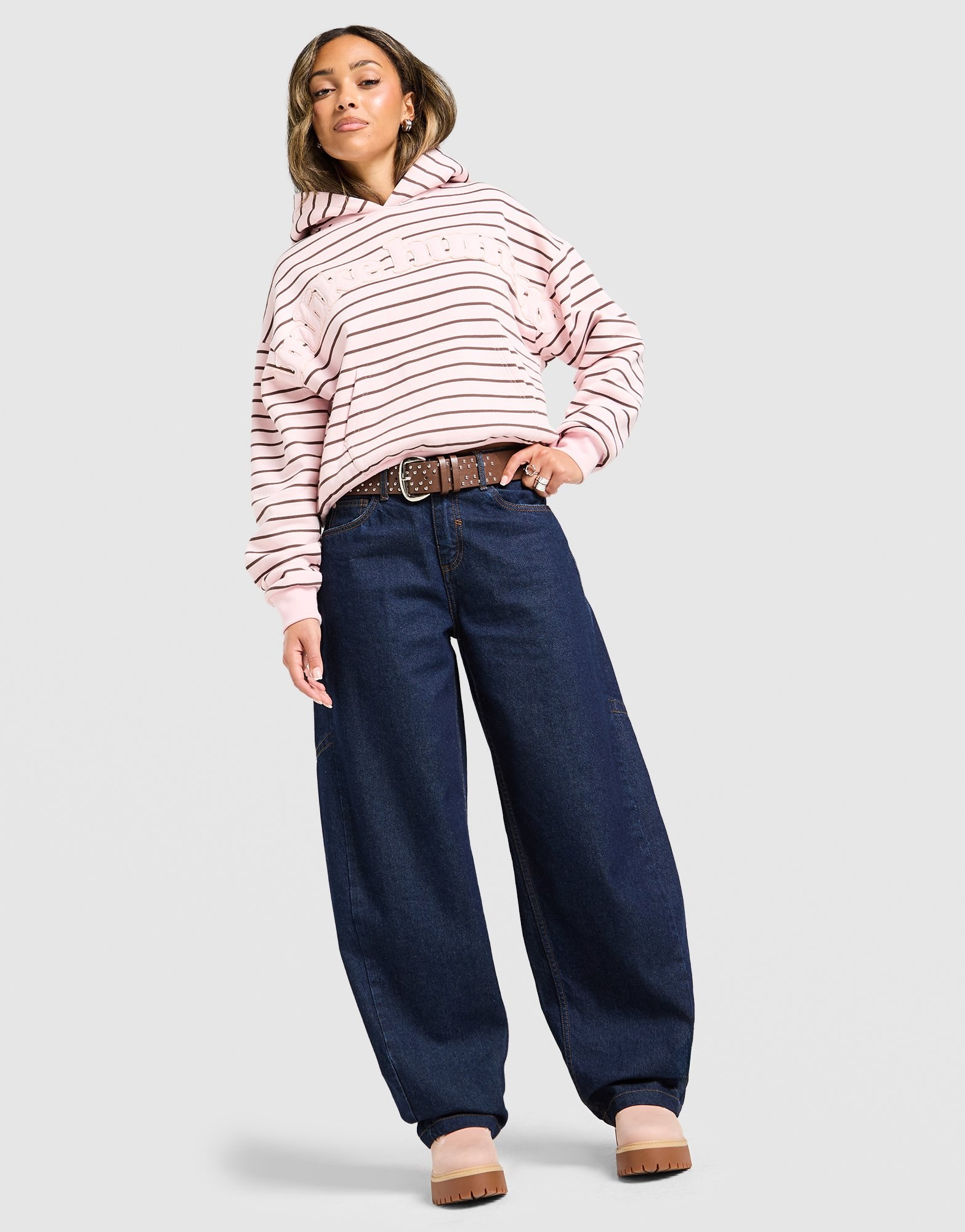 Unlike Humans Barrel Jeans