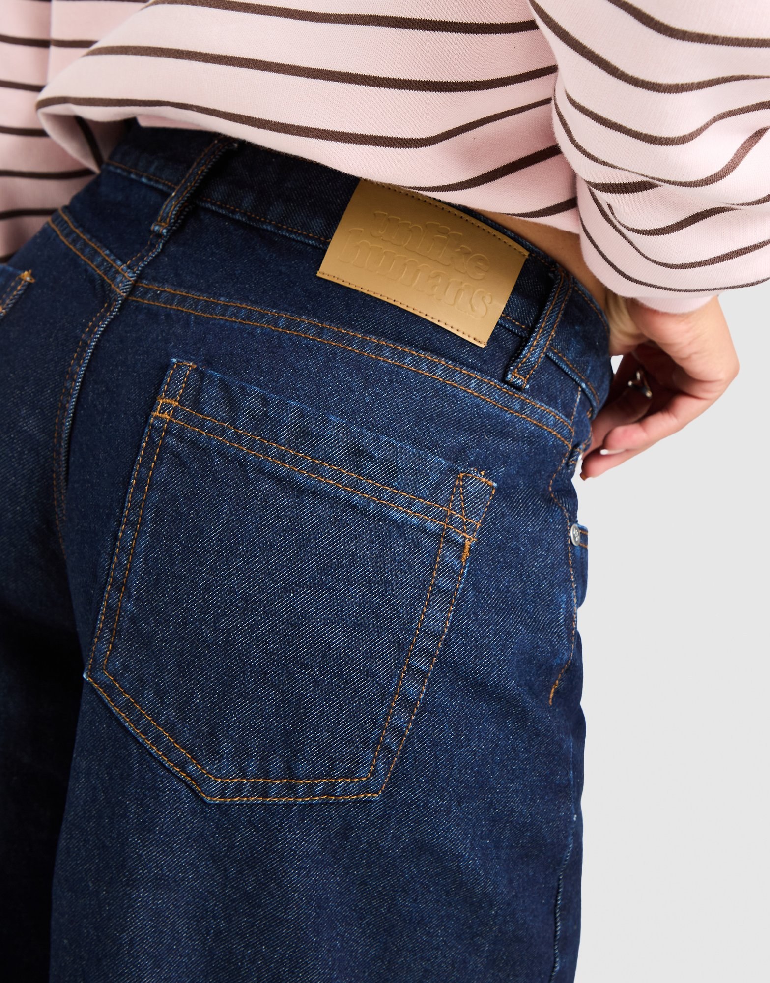 Unlike Humans Barrel Jeans