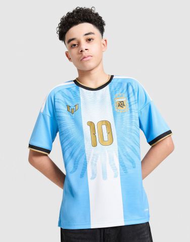 adidas Argentina x Lionel Messi #10 Trikot Kinder