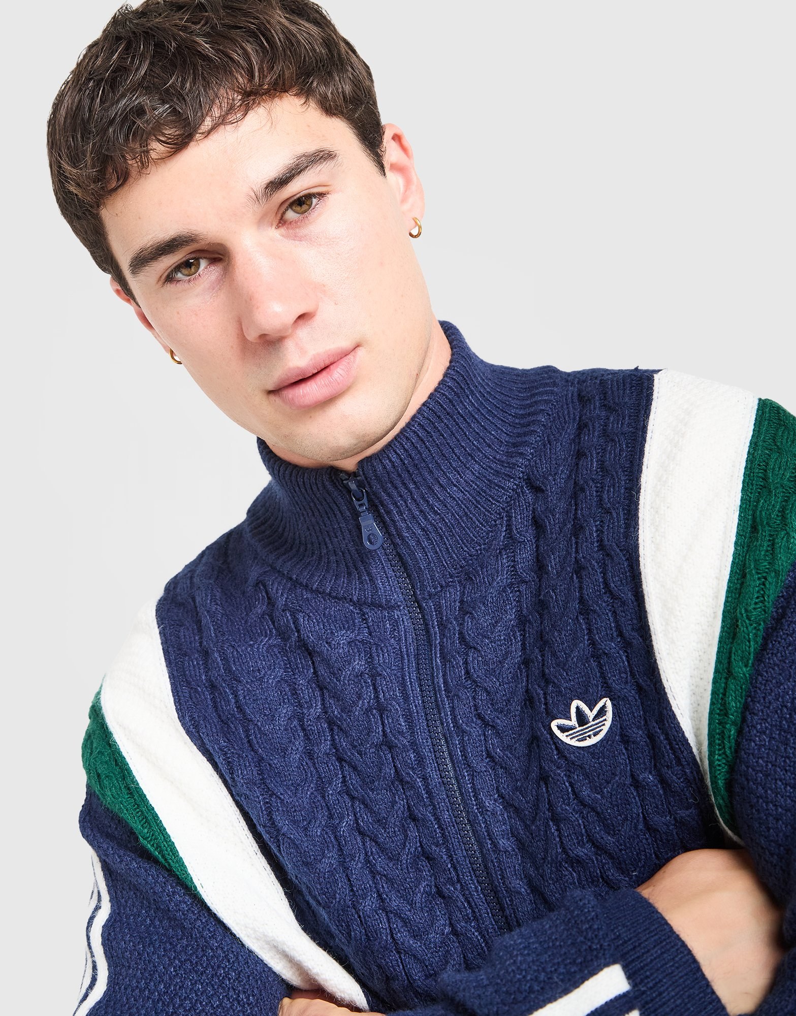 adidas Originals Winter Club Knitted Full-Zip Trainingsoberteil