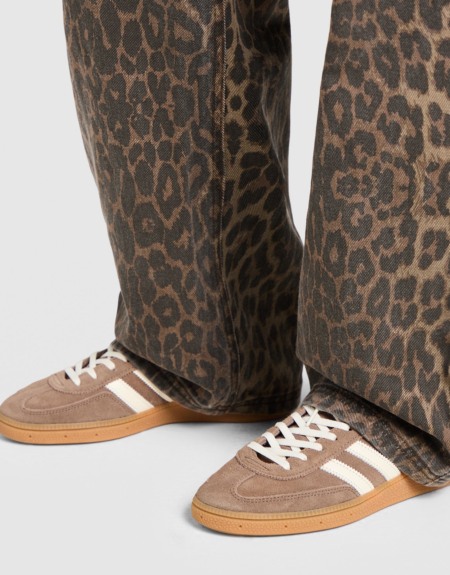 Unlike Humans Leopard Jeans