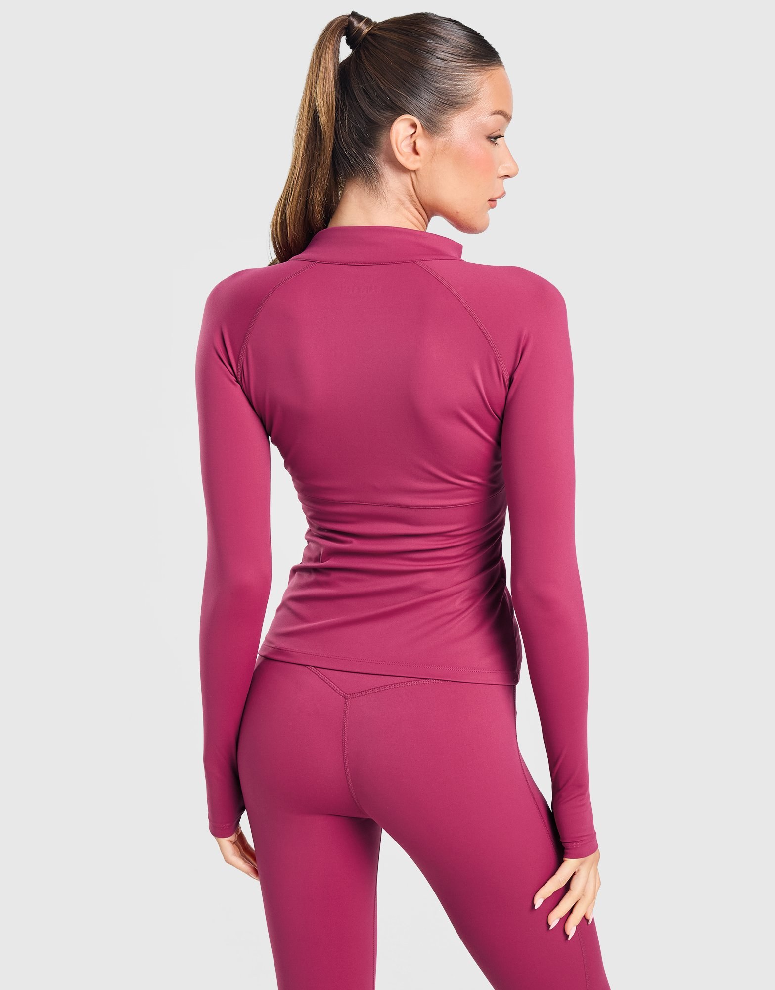 DAILYSZN Sculpt Full-Zip Fitted Oberteil