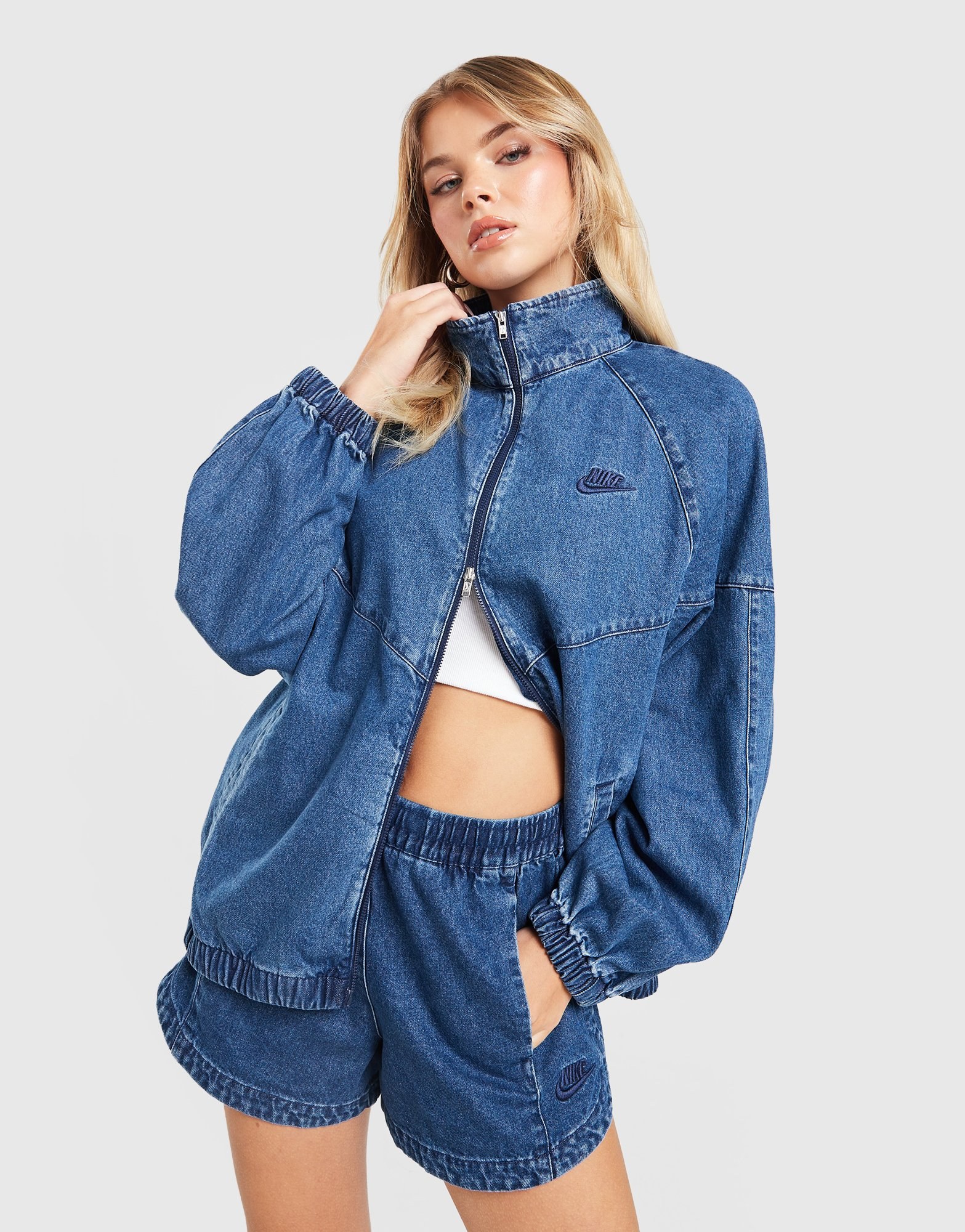 Nike Denim Windrunner Jacke