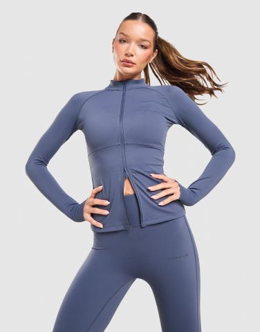 DAILYSZN Sculpt Full-Zip Fitted Oberteil