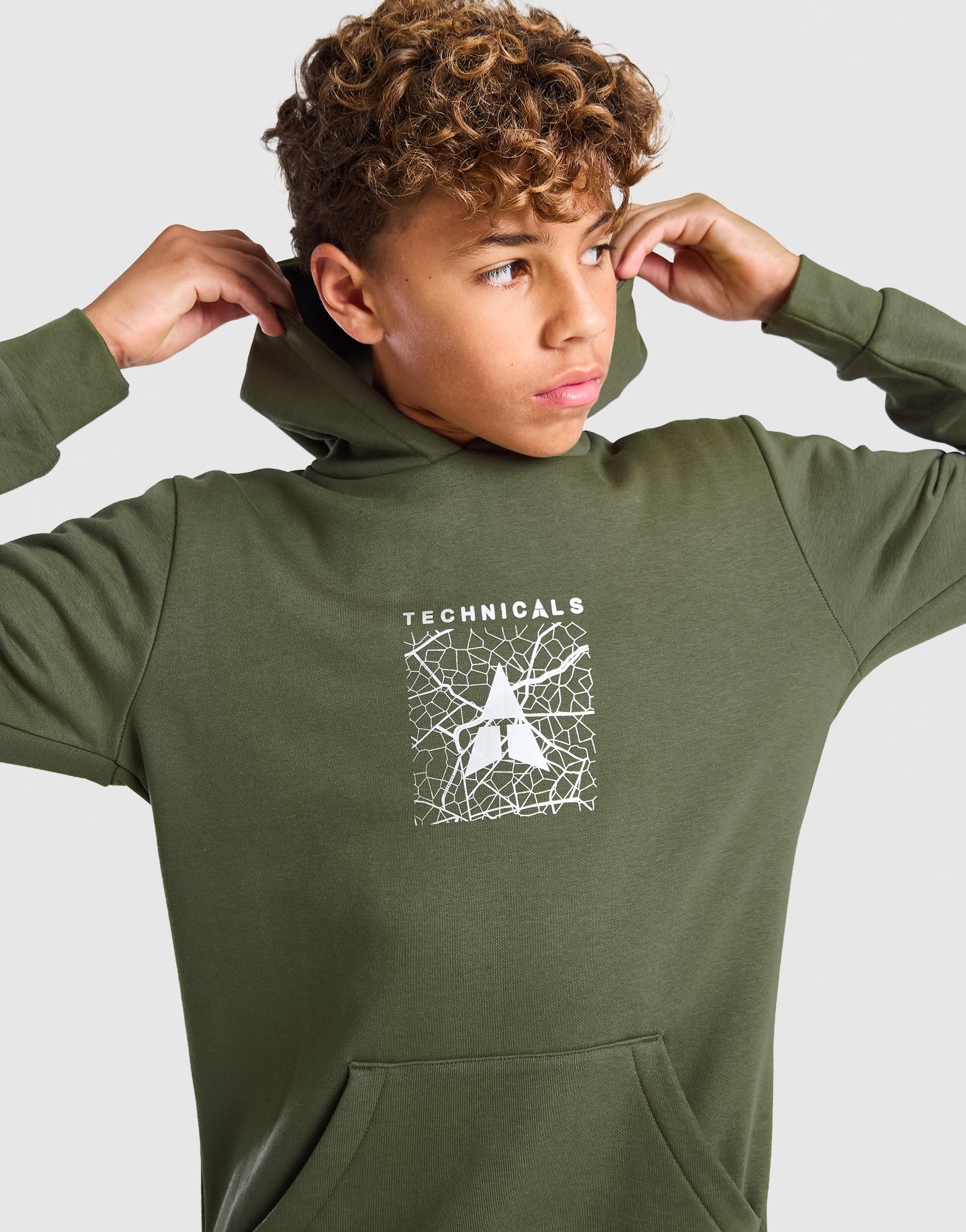 Technicals Ash Overhead Hoodie Junior