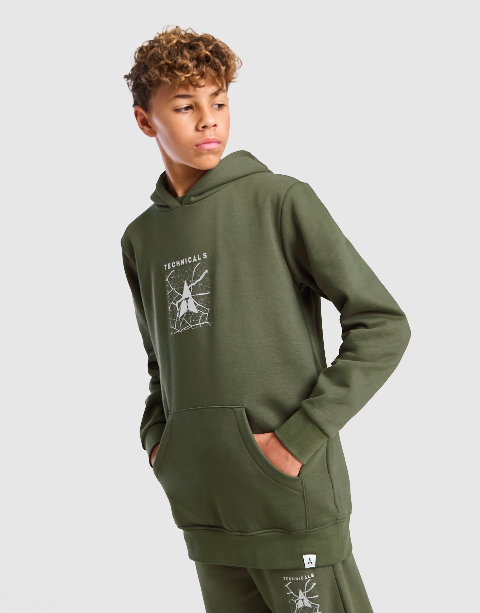Technicals Ash Overhead Hoodie Junior